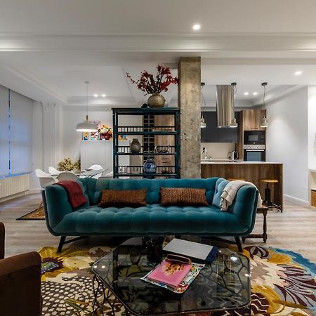 110 M2 Central Apartment In Abando Close To Guggenheim With Parking Bilbao Exterior foto