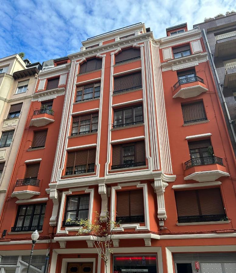110 M2 Central Apartment In Abando Close To Guggenheim With Parking Bilbao Exterior foto